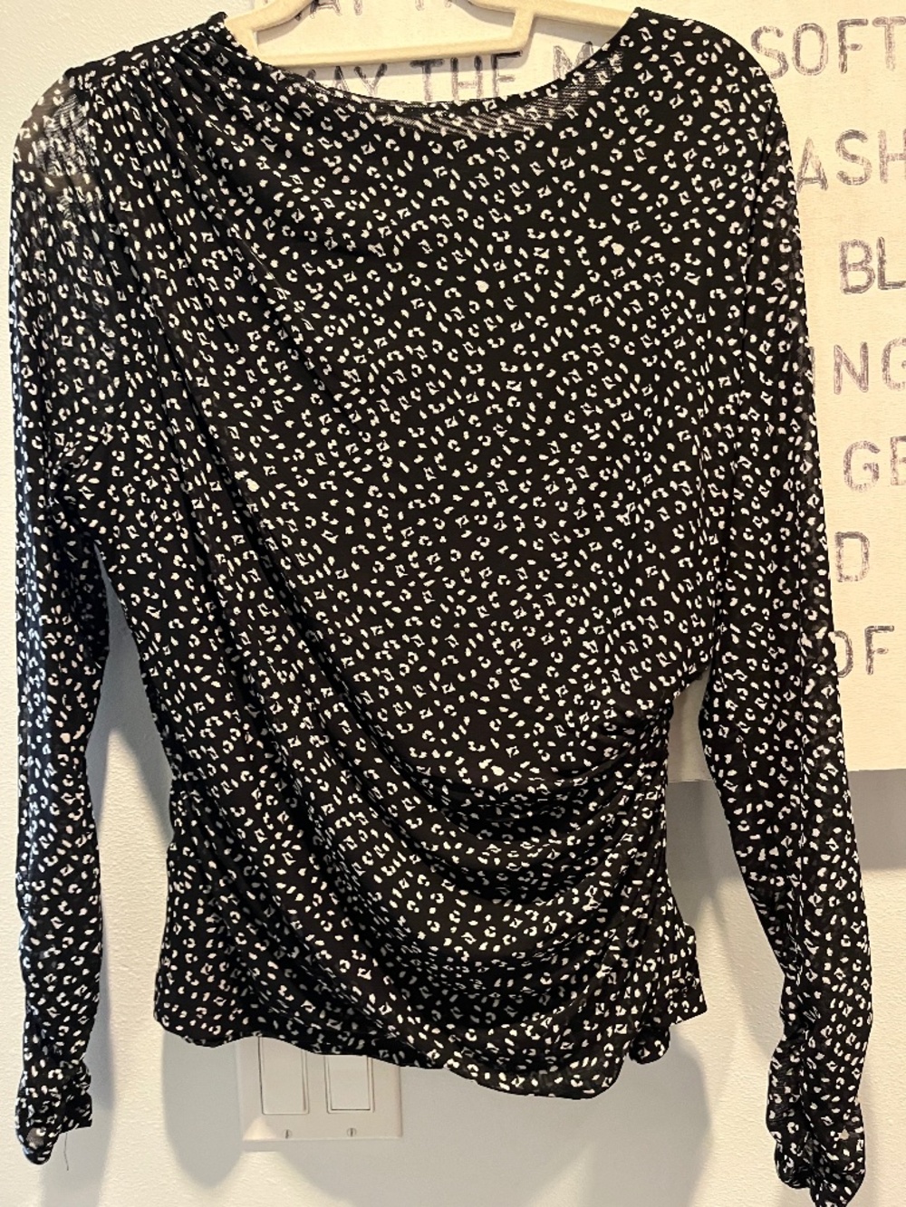 Rushed women’s top